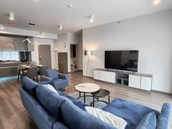 living room of IDEO Rama9 – Asoke