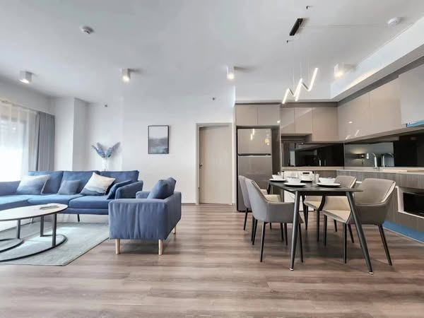 living room of IDEO Rama9 – Asoke