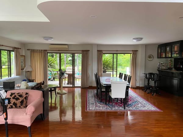 living room and room interior of Phumiphat Pool villa