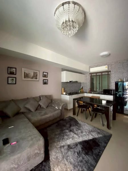 living room of Pleno Rama 9-Krungthep Kreetha