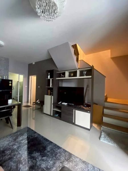 living room and room interior of Pleno Rama 9-Krungthep Kreetha