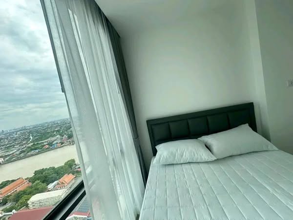 bedroom of The Clev Riverline Chaophraya – Wong Sawang