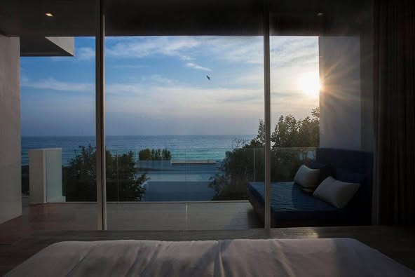 bedroom of ครัวบ้านสวยริมน้ำ ซีฟู๊ดสามพราน