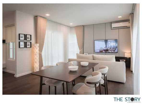 living room and room interior of Chaiyapruek Bangna KM15