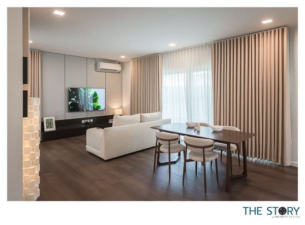 living room and room interior of Chaiyapruek Bangna KM15