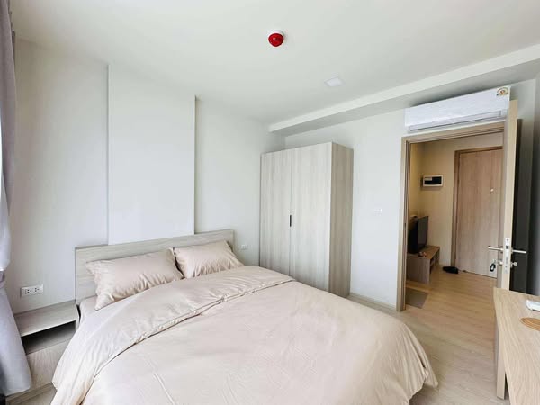 bedroom of dcondo calm Ramkhamhaeng 40