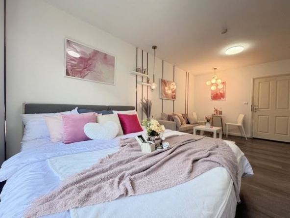 bedroom of ดีคอนโด แคมปัส รีสอร์ท บางนา : dcondo Campus Resort Bangna