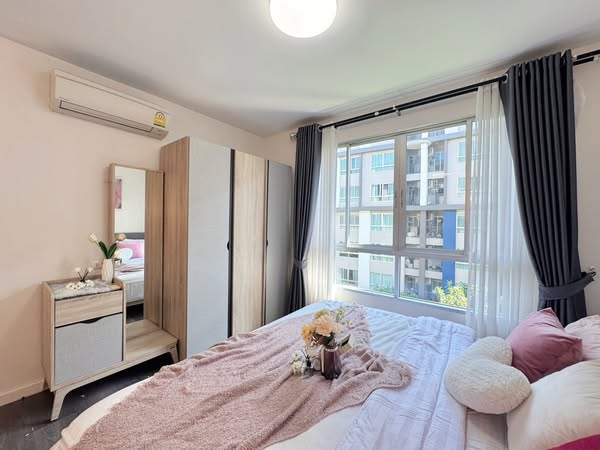 bedroom of ดีคอนโด แคมปัส รีสอร์ท บางนา : dcondo Campus Resort Bangna