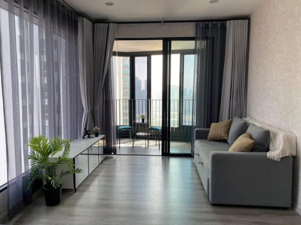 bedroom and living room and room interior of Ideo Mobi Asoke