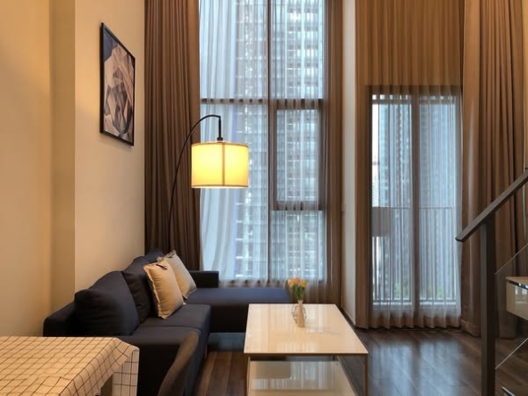 living room of KnightsBridge Space Rama9