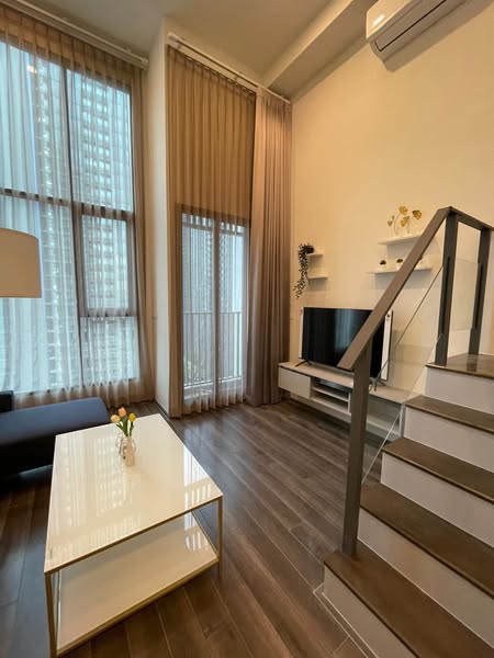 living room of KnightsBridge Space Rama9