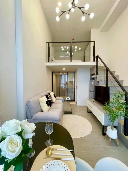 living room of Origin Plug&Play Ramkhamhaeng Triple Station