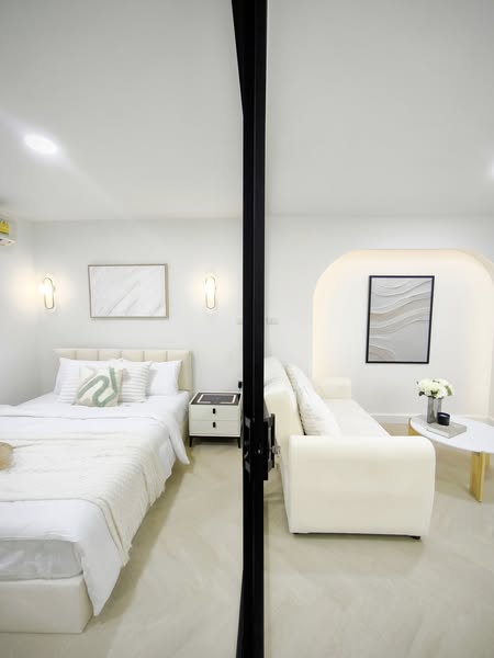 bedroom of Ratchada Resort Condo