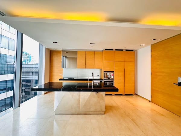 kitchen of Saladaeng Residences
