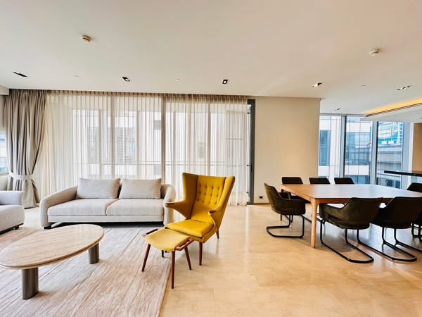 living room of Saladaeng Residences