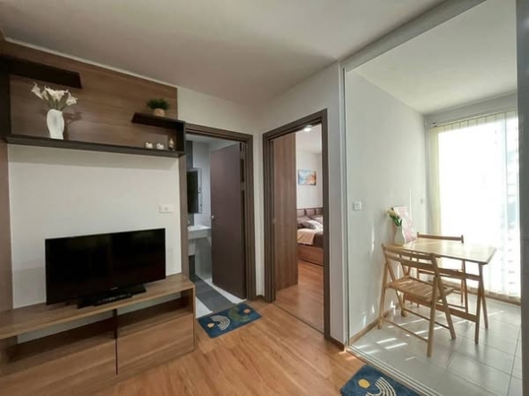 living room of THE BASE Sukhumvit 77