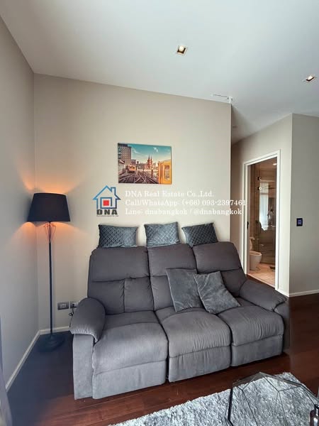 living room and bedroom of The Diplomat 39
