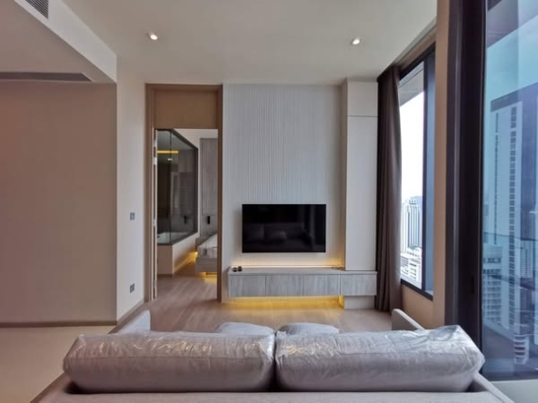 living room and bedroom of THE ESSE ASOKE