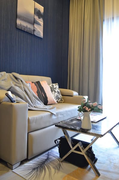bedroom and living room of THE LINE Sukhumvit 101