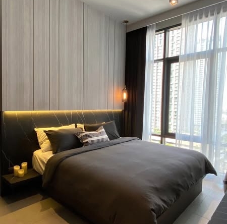 bedroom of The Lofts Asoke