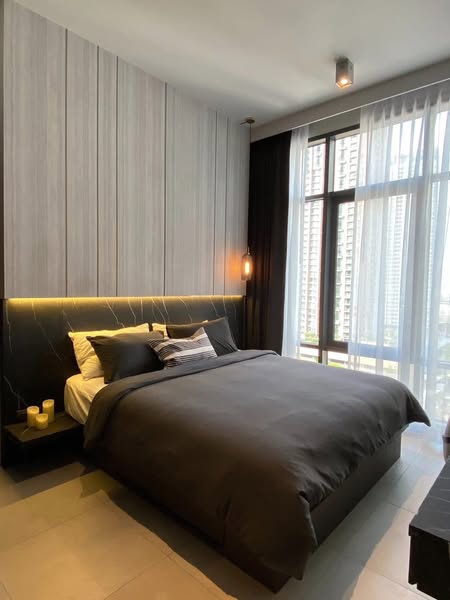 bedroom of The Lofts Asoke