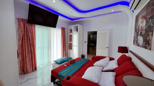 bedroom of View Talay Villas Pattaya