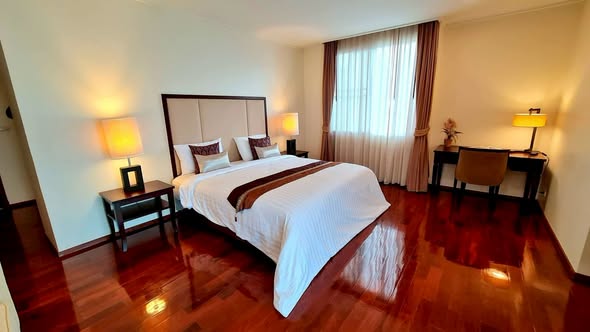 bedroom of Piyathip Place Serviced Apartment