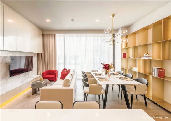 living room of Celes Asoke