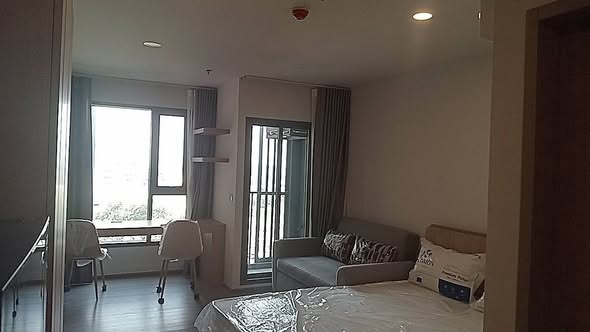 bedroom of Aspire Sukhumvit-Rama 4