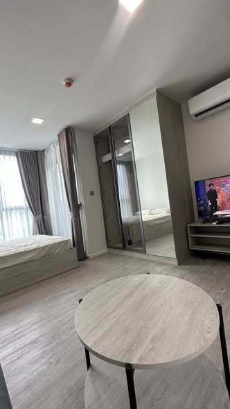 bedroom and living room of Atmoz Tropicana Bangna