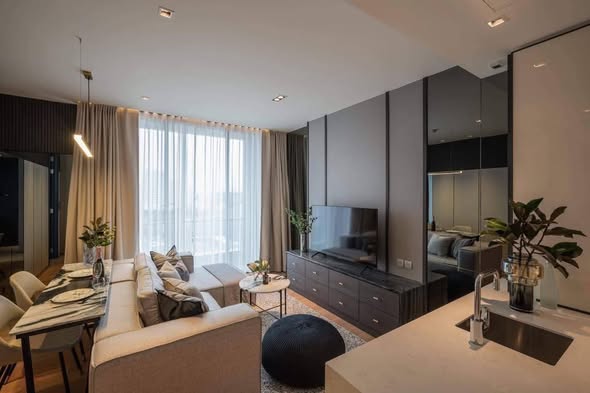 living room of BEATNIQ