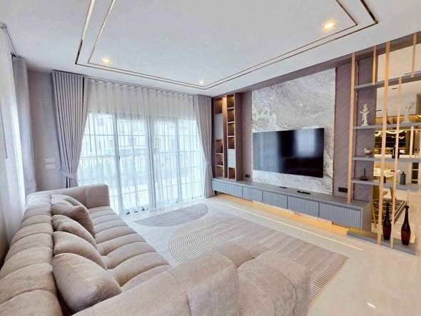 bedroom and living room of Centro Bangna