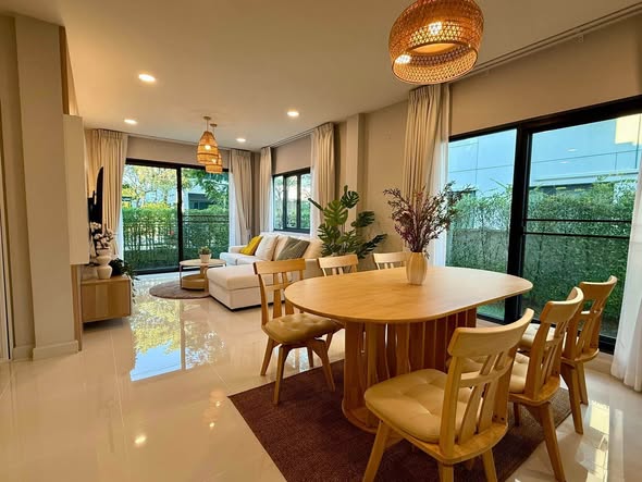 living room and room interior of Centro Bangna