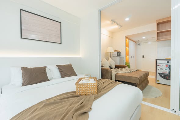 bedroom of Chomdoi Condotel—2