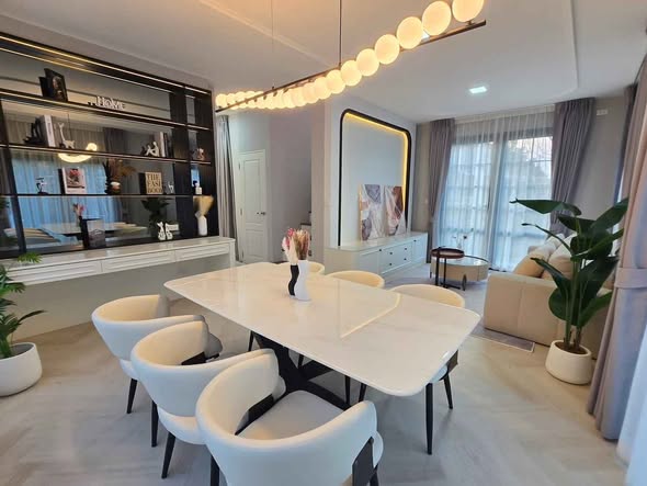 living room and room interior of แกรนด์พลีโน่ ปิ่นเกล้า-กาญจนา | Grande Pleno Pinklao-Kanchana