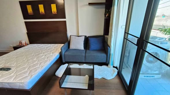 bedroom of Hillside Payap condominium 7