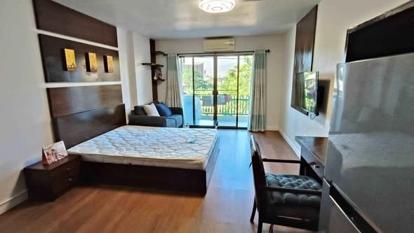 bedroom of Hillside Payap condominium 7