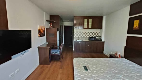 bedroom of Hillside Payap condominium 7