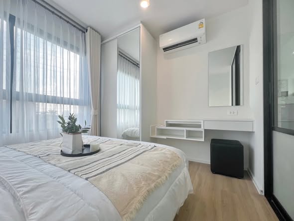 bedroom of iCondo Activ Pattanakarn