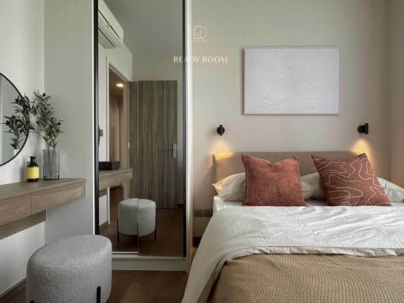 bedroom of Ideo Q Sukhumvit 36