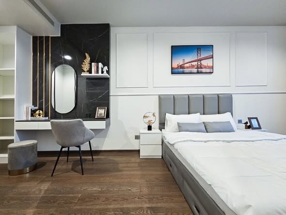 bedroom of Ideo Q Sukhumvit 36