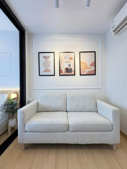 living room of Ideo Sathon-Tha Phra