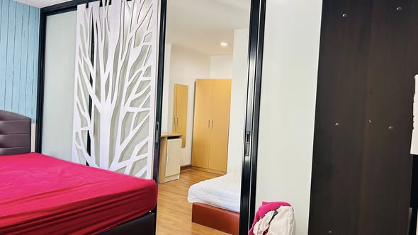 bedroom and room interior of Life Sathorn Sierra ไลฟ์ สาทร เซียร์รา