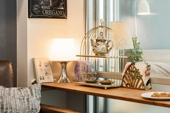 living room of Lumpini Ville On Nut