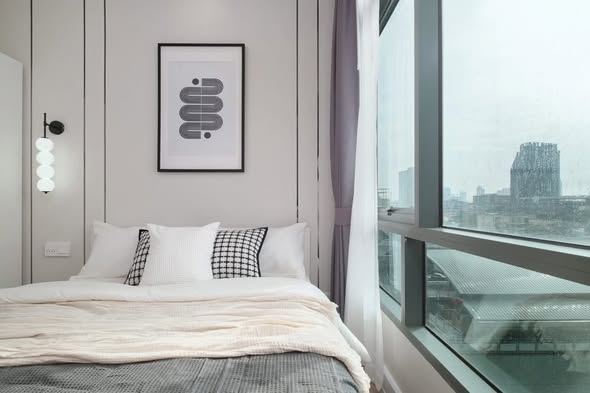 bedroom of Metro Sky Prachachuen