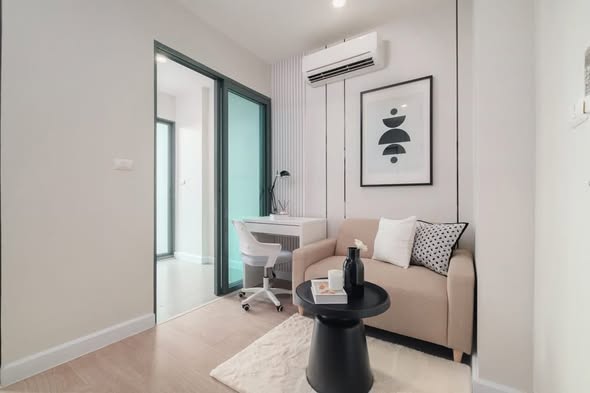 living room and room interior of Metro Sky Prachachuen