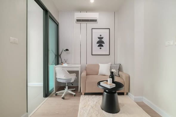 living room and room interior of Metro Sky Prachachuen