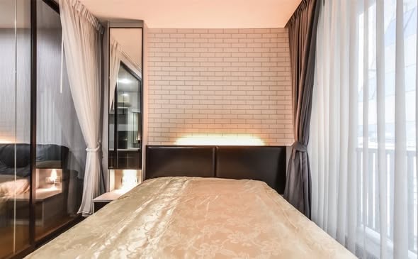 bedroom of Noble Revo Silom