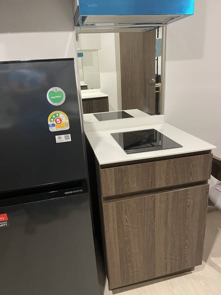 kitchen of Nue Cross Khu Khot Station (นิว ครอส คูคต สเตชัน)