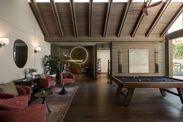 living room and room interior of Nue District R9